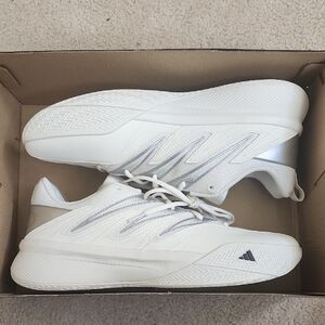 Adidas Men's White Dame Certified 3 Basketball Shoes - New